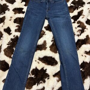 Carhartt Women's Straight Leg Blue Jeans